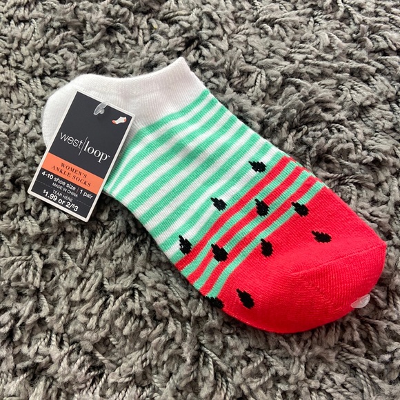 west loop Accessories - Watermelon Socks